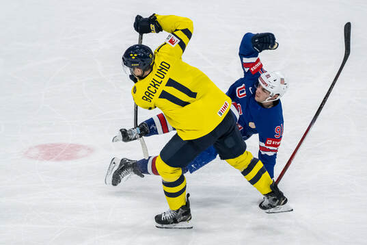 Mikael Backlund of Sweden and Frank Nazar of USA