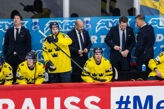 Assistant coach Stefan Klockare, assistant coach Anders