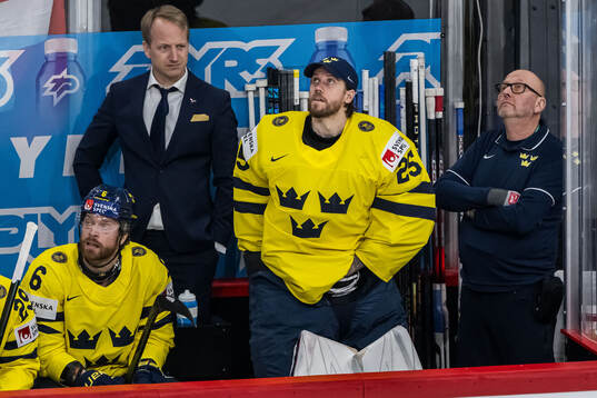 Goaltender Jacob Markström of Sweden