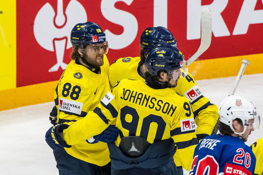 William Nylander, Marcus Johansson, Rasmus Andersson, Erik