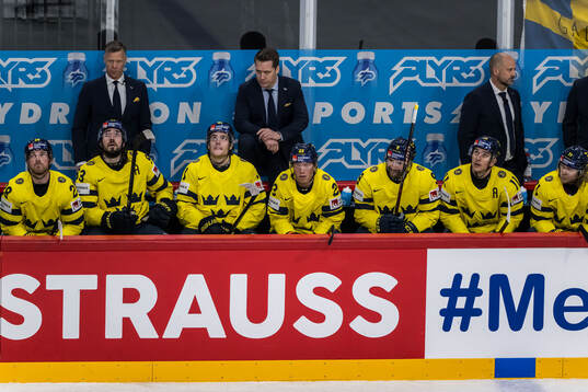 Elias Lindholm, Mika Zibanejad, Leo Carlsson, Lucas