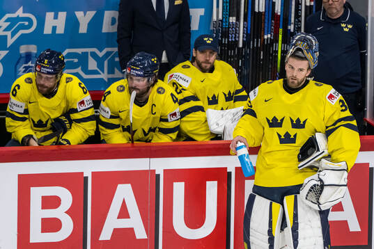 Adam Larsson, Rasmus Andersson, goaltender Jacob
