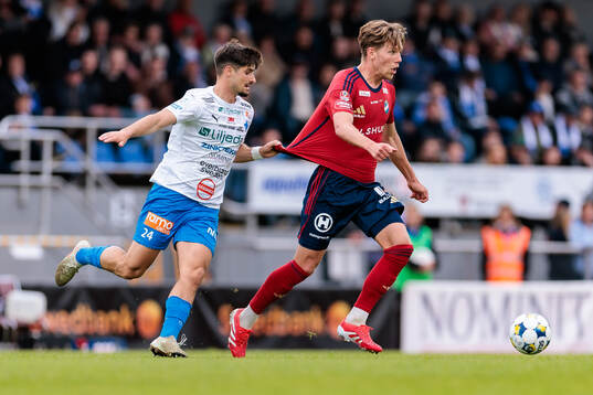 Värnamos Emin Grozdanic och Östers Noah Söderberg