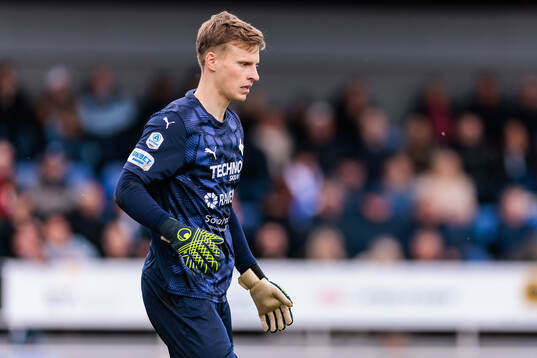 Värnamos målvakt Hugo Keto