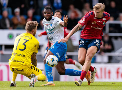 Värnamos Luke Le Roux och Östers Robin Wallinder och