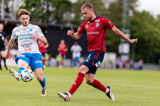 Värnamos Carl Johansson och Östers Dennis Olsson