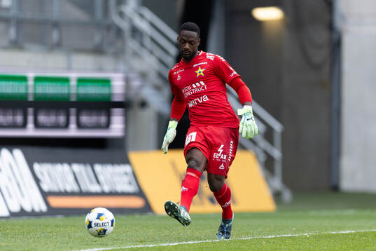 Sirius målvakt Ismael Diawara