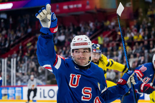 Michael Eyssimont of USA celebrates