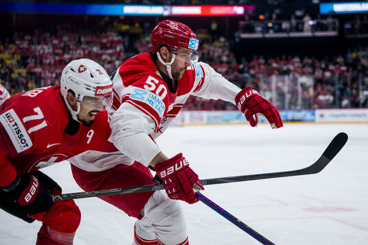 Jonas Siegenthaler of Switzerland and Mathias Bau Hansen of