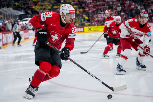 Timo Meier of Switzerland