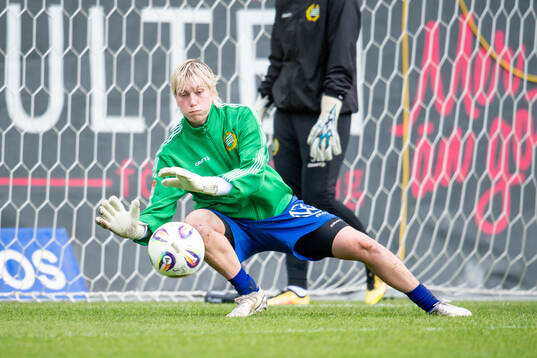 Hammarbys målvakt Moa Edrud