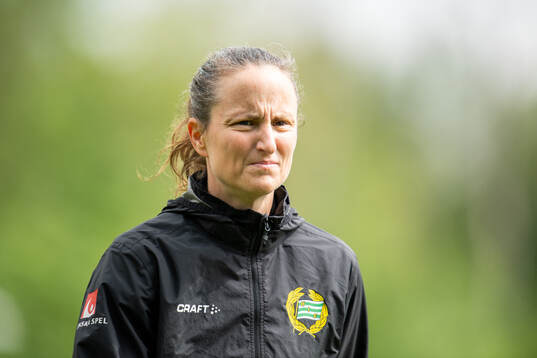 Hammarbys målvaktstränare Sofia Lundgren