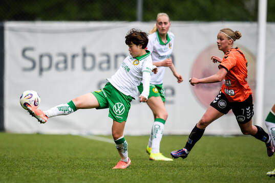 Hammarbys Asato Miyagawa och Kristianstads Katla