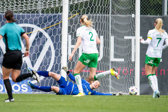 Hammarbys målvakt Anna Tamminen