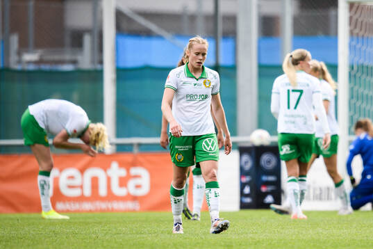 Hammarbys Julie Blakstad deppar