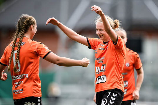 Kristianstads Alexandra Johannsdottir och Katla