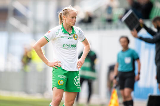 Hammarbys Julie Blakstad deppar