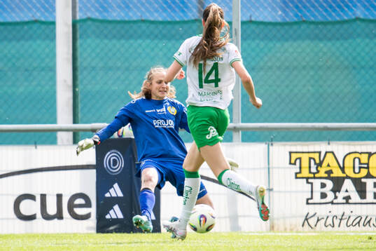 Hammarbys målvakt Anna Tamminen