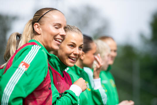 Lotta Ökvist och Stina Lennartsson