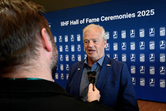 Bengt-Åke Gustafsson is interviewed