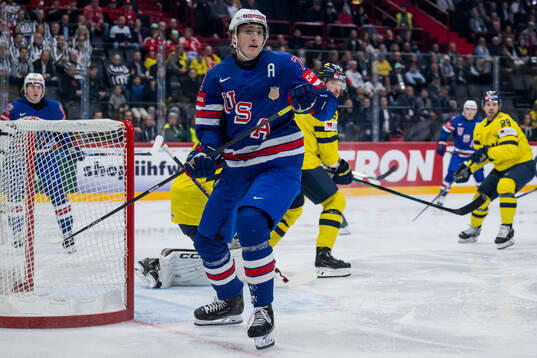 Tage Thompson of USA