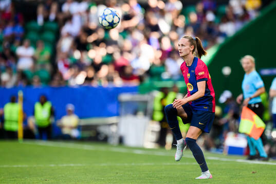Caroline Graham Hansen of Barcelona
