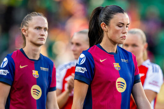 Caroline Graham Hansen and Ingrid Syrstad Engen of
