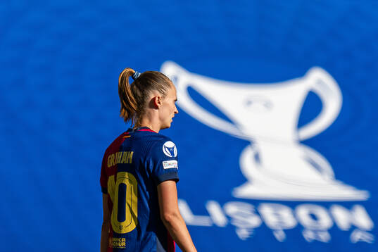 Caroline Graham Hansen of Barcelona