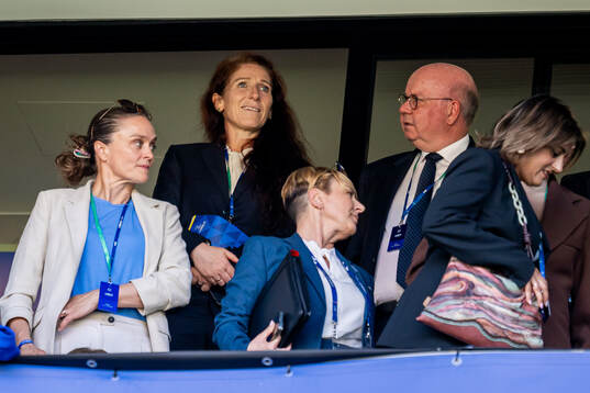 Lise Klaveness, president of the Norwegian Football