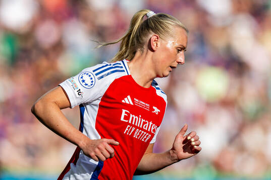Stina Blackstenius of Arsenal