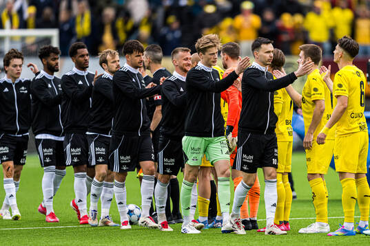 Sander Tangvik and Ole Kristian Selnæs of Rosenborg