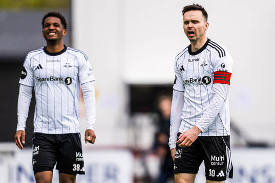 Ole Kristian Selnæs of Rosenborg looks dejected