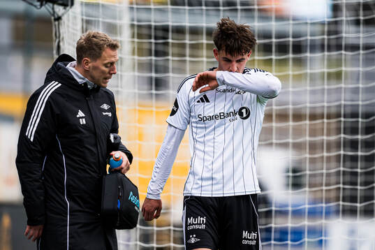 Tomas Nemcik of Rosenborg looks dejected