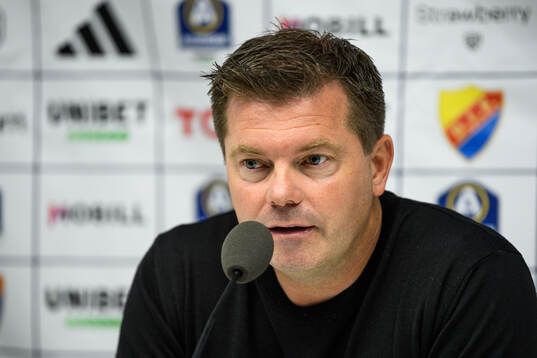 Häckens tränare Jens Gustafsson