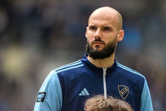 Djurgårdens målvakt Filip Manojlovic