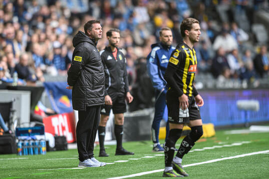 Häckens tränare Jens Gustafsson