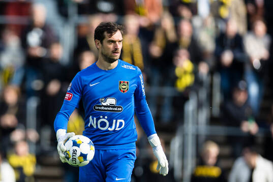 Brommapojkarnas målvakt Davor Blazevic