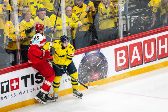 Oliver Lauridsen of Denmark and Mikael Backlund of Sweden