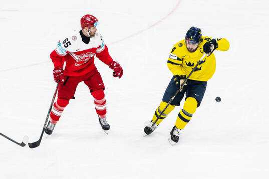 Christian Wejse of Denmark and Rasmus Andersson of Sweden