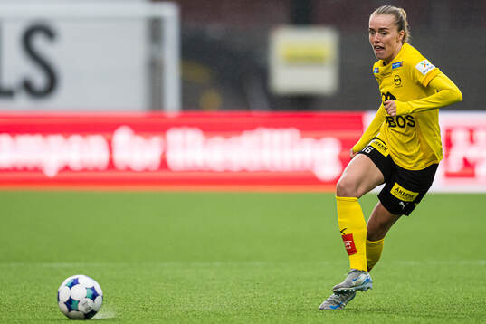 Andrea Karoline Nymo Holmstrøm of LSK Kvinner