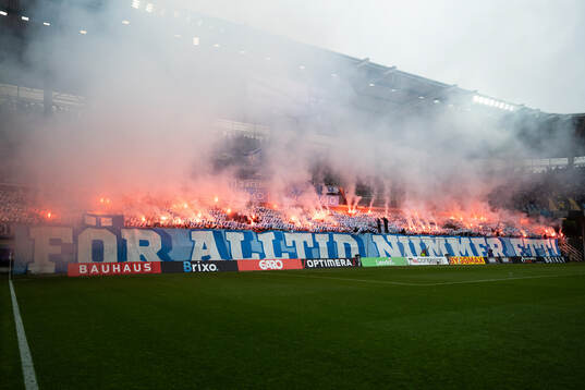 Malmö FFs klack eldar bengaler