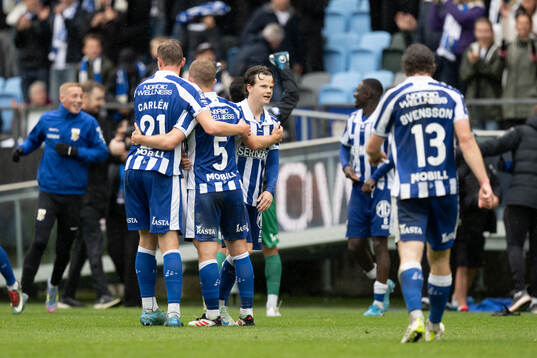 IFK Göteborgs Kolbeinn Thordarson jublar