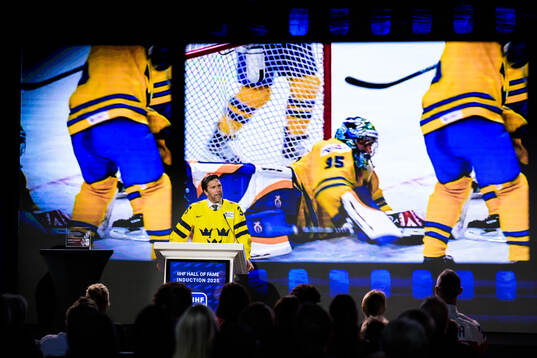 Henrik Lundqvist of Sweden