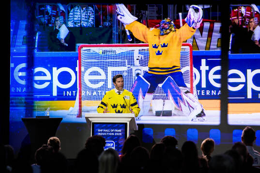 Henrik Lundqvist of Sweden