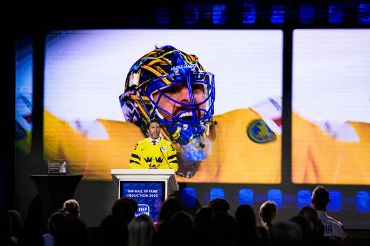 Henrik Lundqvist of Sweden
