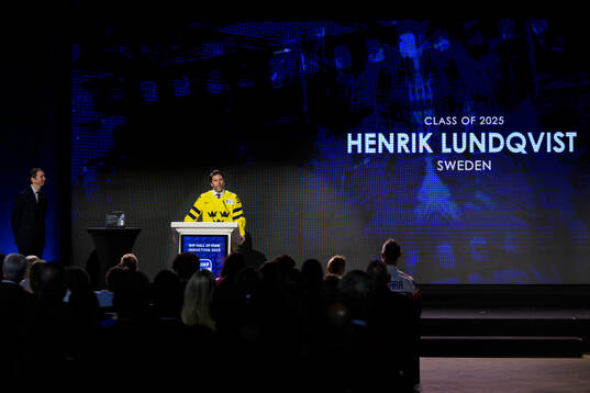 Henrik Lundqvist of Sweden
