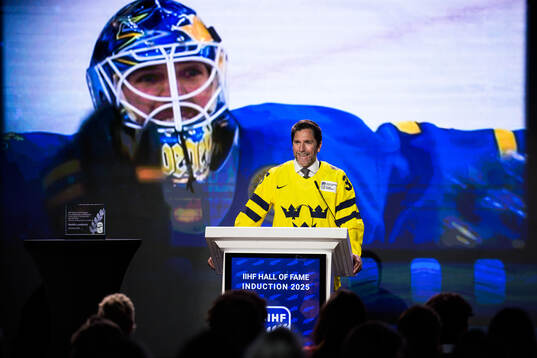 Henrik Lundqvist of Sweden
