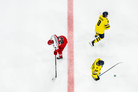 Markus Lauridsen of Denmark and Anton Bengtsson and Jonas