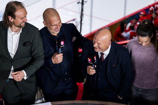 Erik Granqvist, Håkan Södergren and Valentina Lizana of
