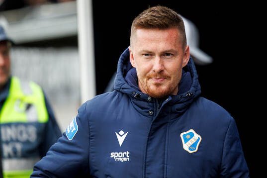 Halmstads tränare Johan Lindholm